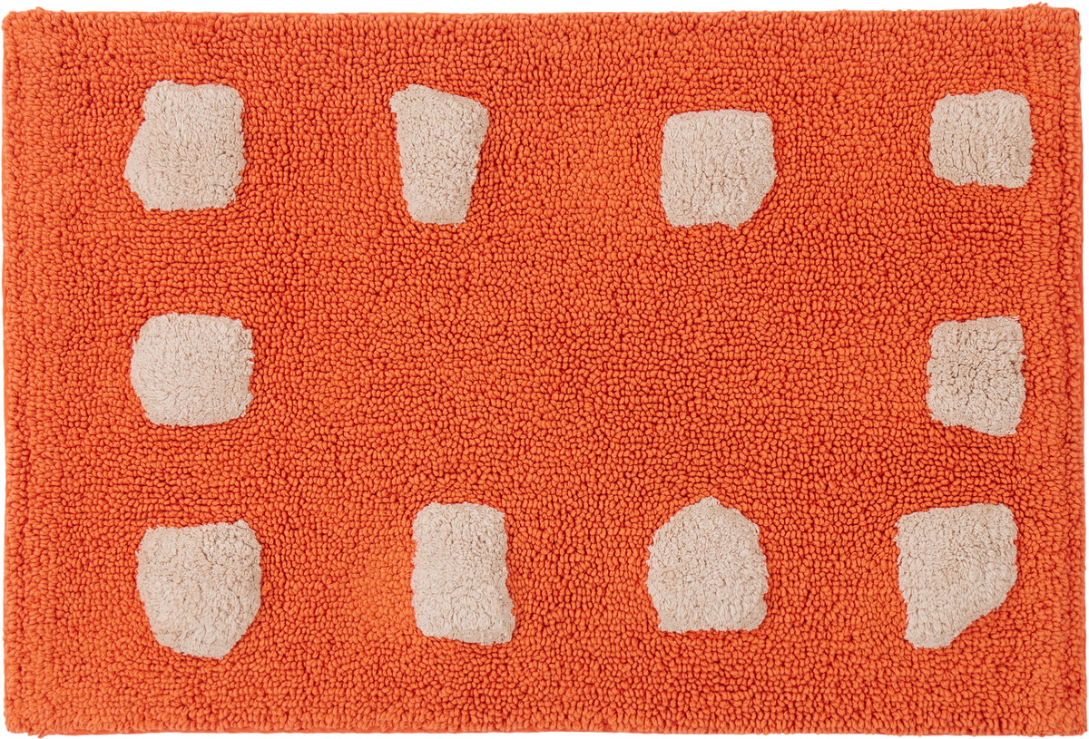 Cold Picnic Orange Wisdom Teeth Bath Mat