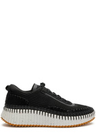 Chloe Nama Panelled Recycled Mesh Sneakers Black