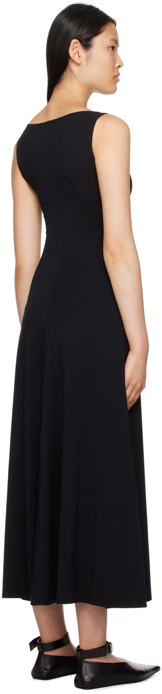 Beaufille Black Twain Midi Dress