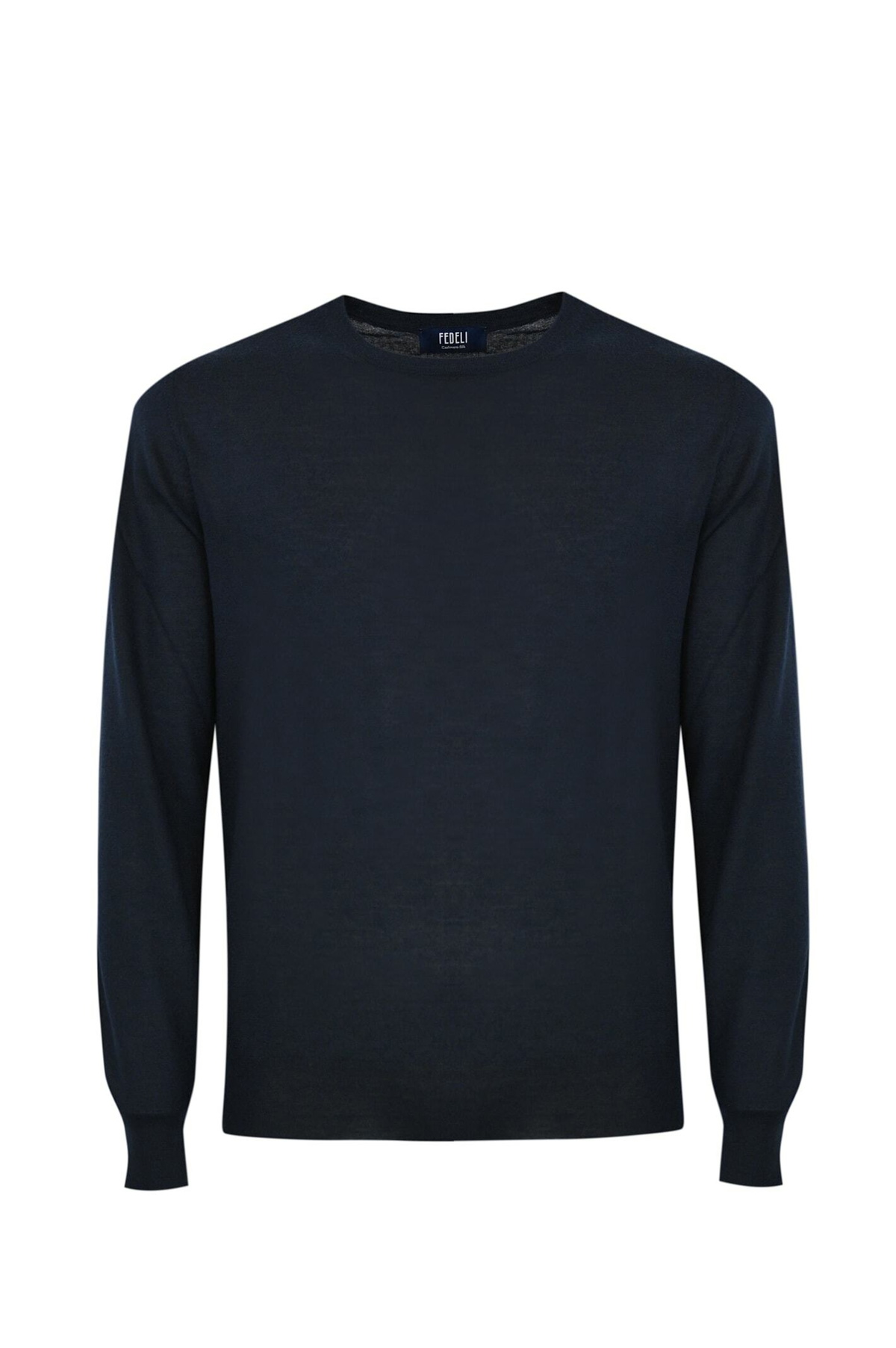 Fedeli Cashmere And Silk Crew Neck Sweater Fedeli