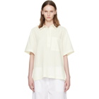 TOTEME Off-White Fluid Polo