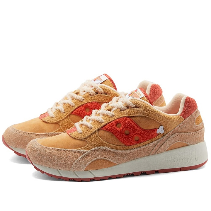 Photo: END. X Saucony Shadow 6000 “Fried Chicken” Sneakers in Mustard