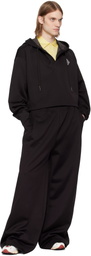 Lacoste Brown Runway Oversized Hoodie