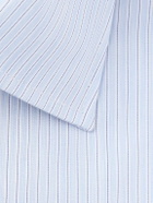 Canali - Striped Cotton Shirt - Blue