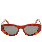SUPER Women's by Retrofuture x Marni Rainbow Mountains Sunglass in Blonde Havana