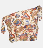 SIR - Bettina floral linen crop top