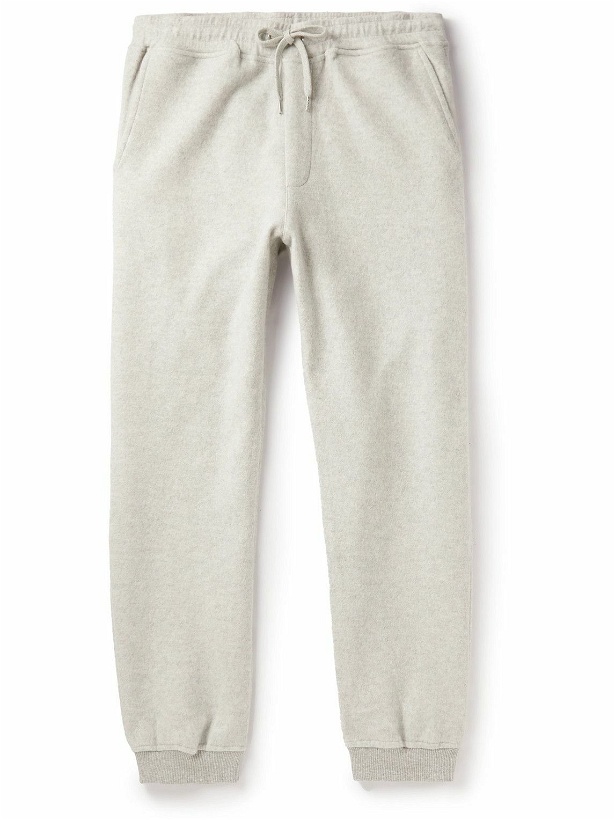 Photo: NN07 - Fred 3454 Tapered Brushed Cotton Sweatpants - Blue