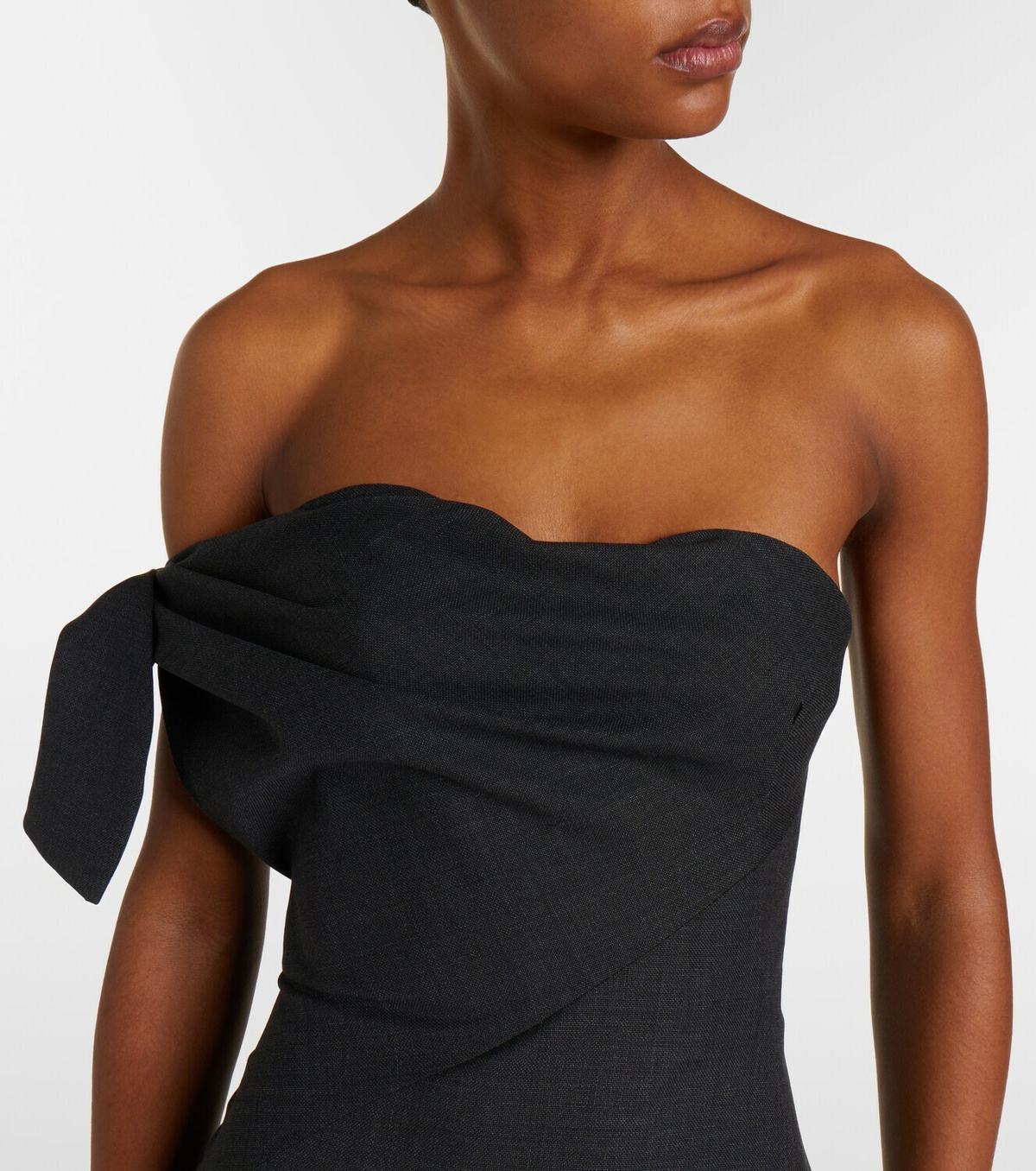 Givenchy Bow-detail wool cocktail dress