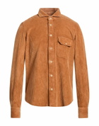 Finamore 1925 Mens Shirt in Mandarin