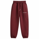 MKI Women's Uniform Joggers Presented by END. in Burgundy/White