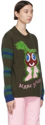 Marc Jacobs Heaven Green Acrylic Sweater
