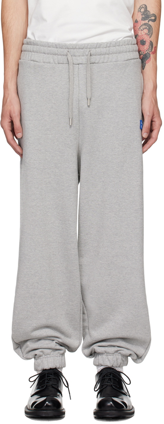 ADER error Gray TRS Tag Sweatpants