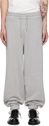 ADER error Gray TRS Tag Sweatpants