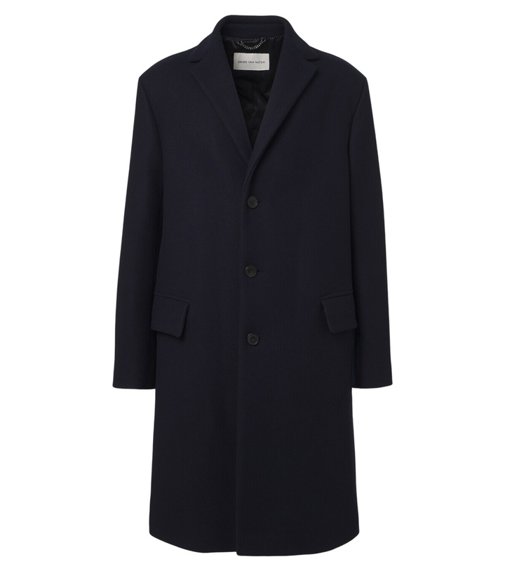 Photo: Dries Van Noten Wool-blend coat