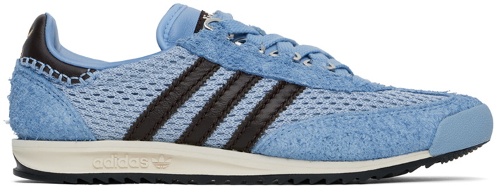 Photo: Wales Bonner Blue adidas Originals Edition SL76 Sneakers