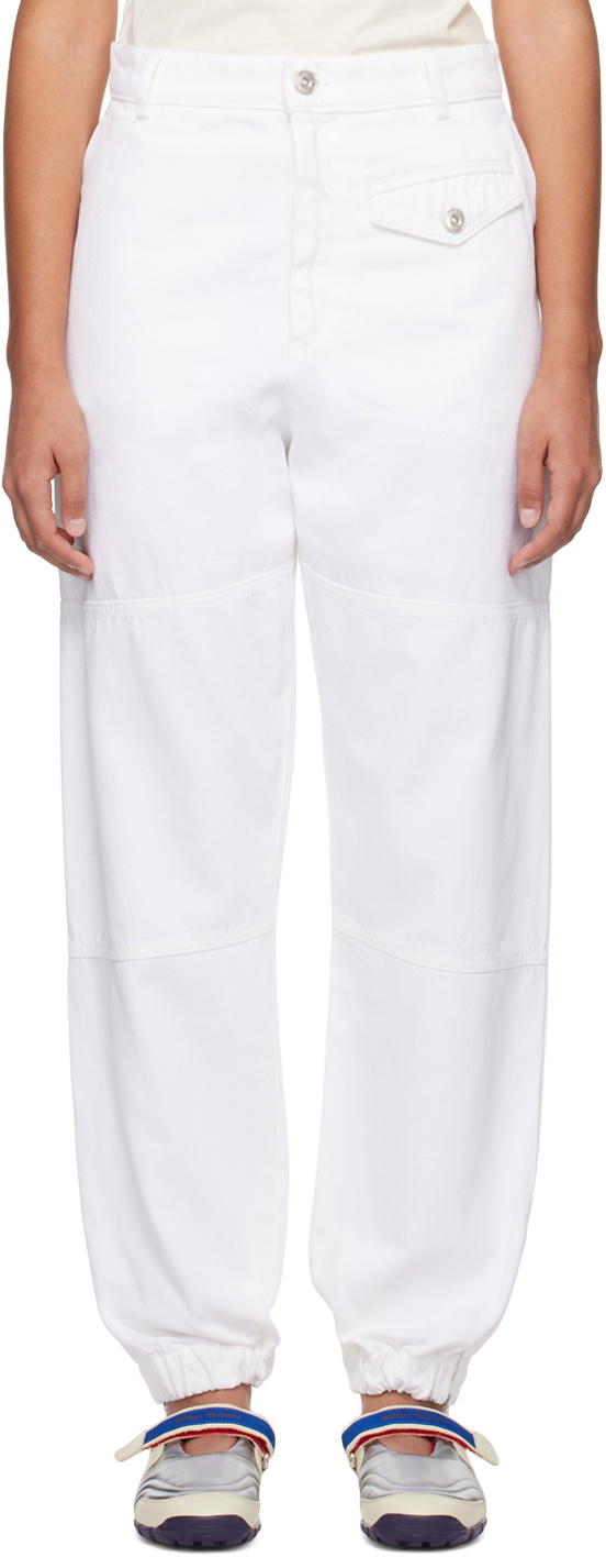 Wales Bonner White Flight Jeans