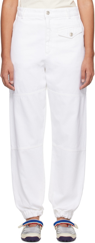 Photo: Wales Bonner White Flight Jeans