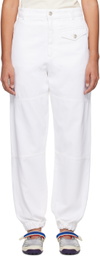 Wales Bonner White Flight Jeans