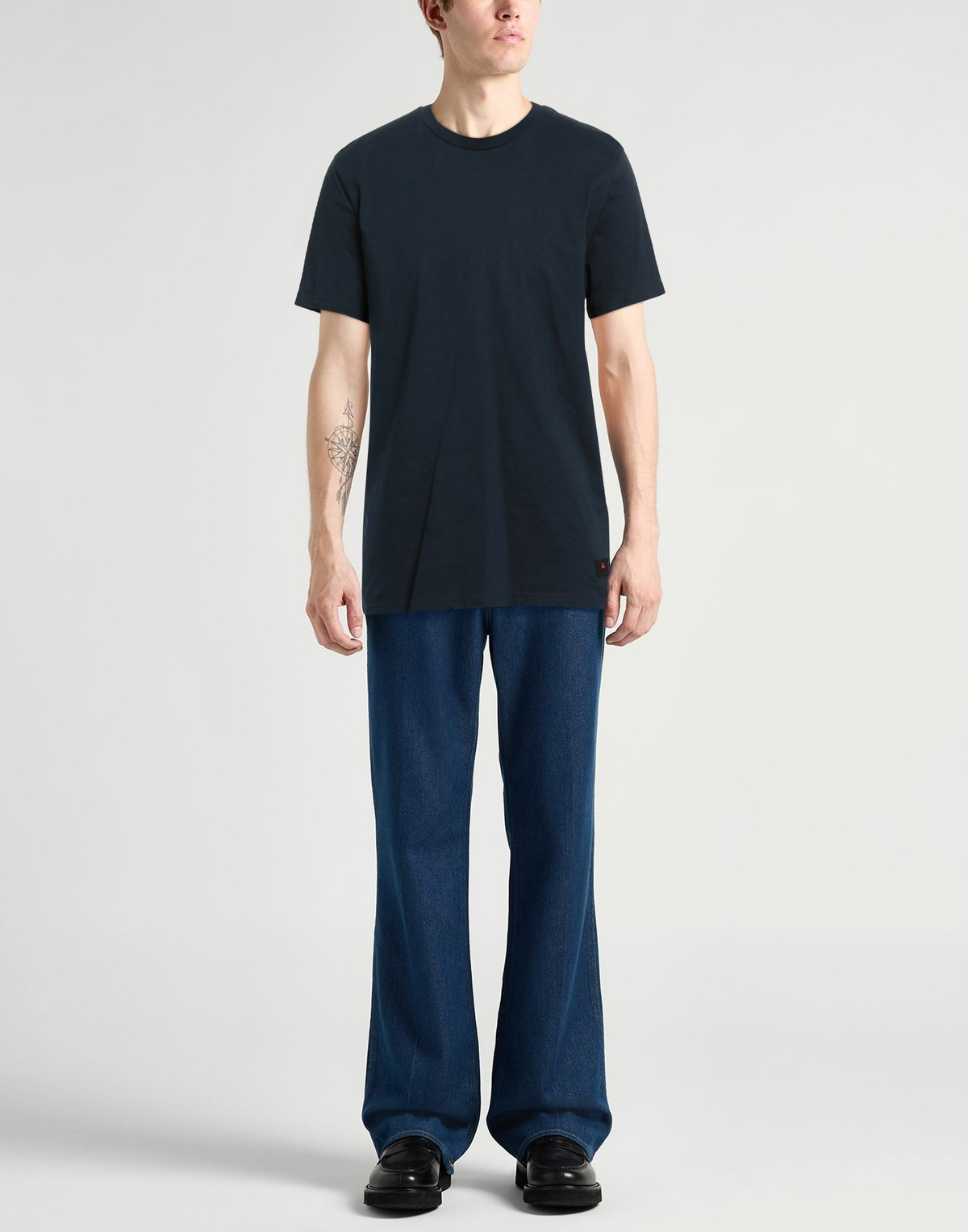 Peuterey Mens T-shirt Midnight in Blue