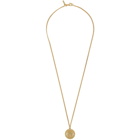 Emanuele Bicocchi Gold Large Coin Necklace