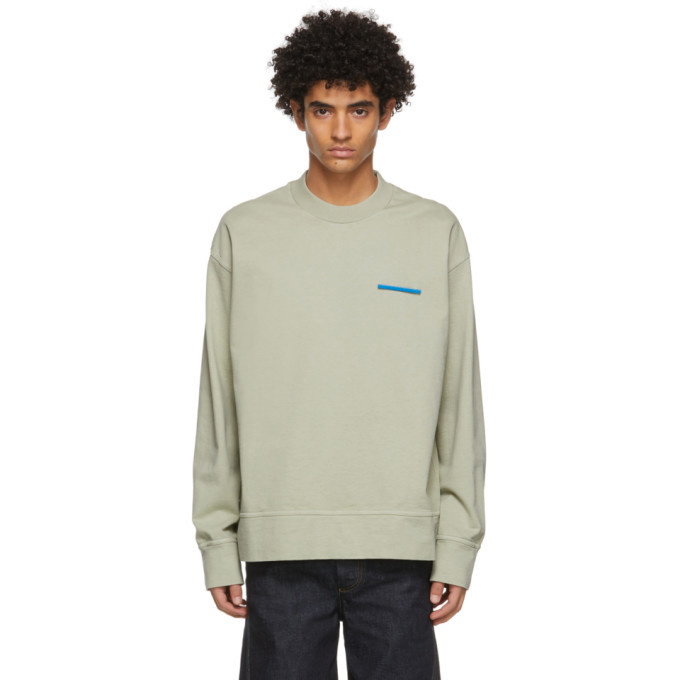 Photo: Jil Sander Khaki Pin Sweatshirt