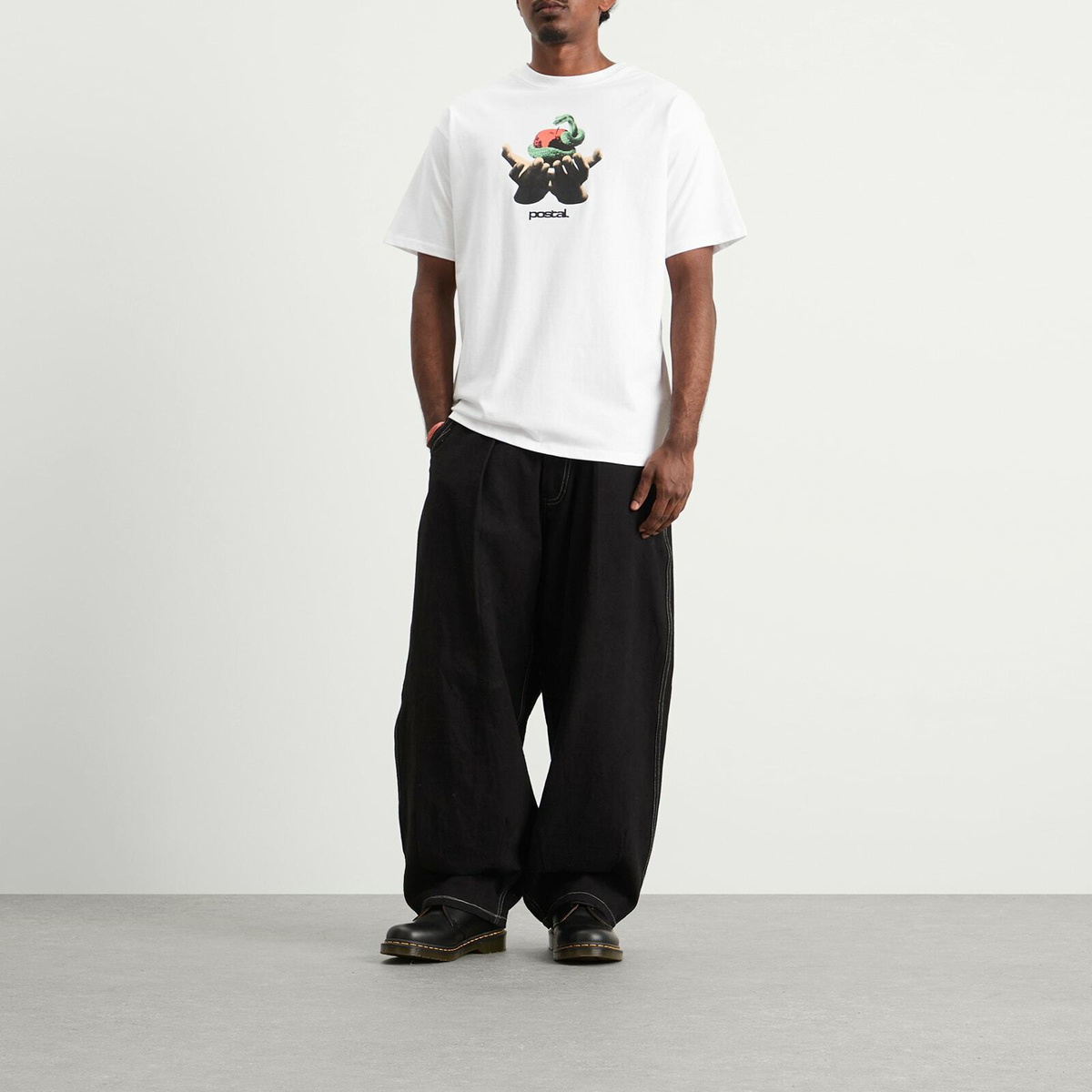 POSTAL Men's Forbidden Fruit T-Shirt in White
