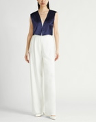 Forte_forte Womens Tailored Vest in Navy