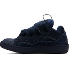 Lanvin Navy Curb Sneakers