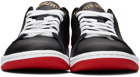 Nike Jordan Black Air Jordan 1 Centre Court Sneakers