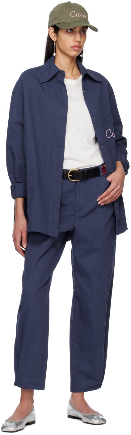 Caro Editions Blue Betty Trousers