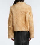 Nour Hammour Mira shearling jacket