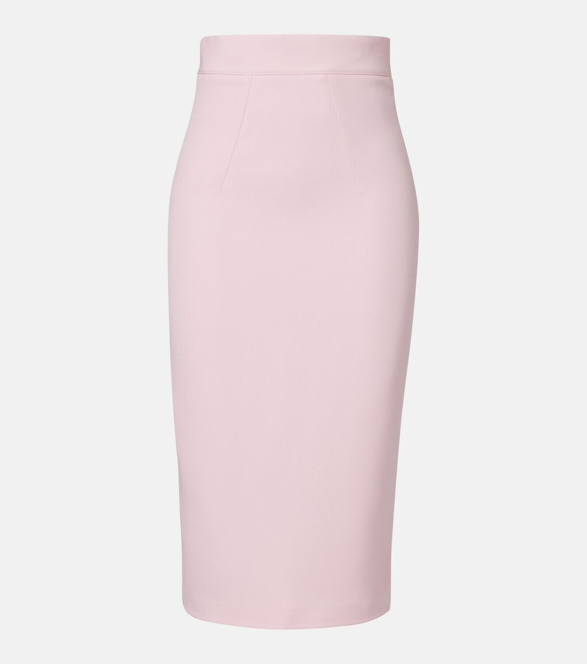 Safiyaa Hokuku crêpe pencil skirt
