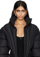 Mugler Silver Armor Earrings