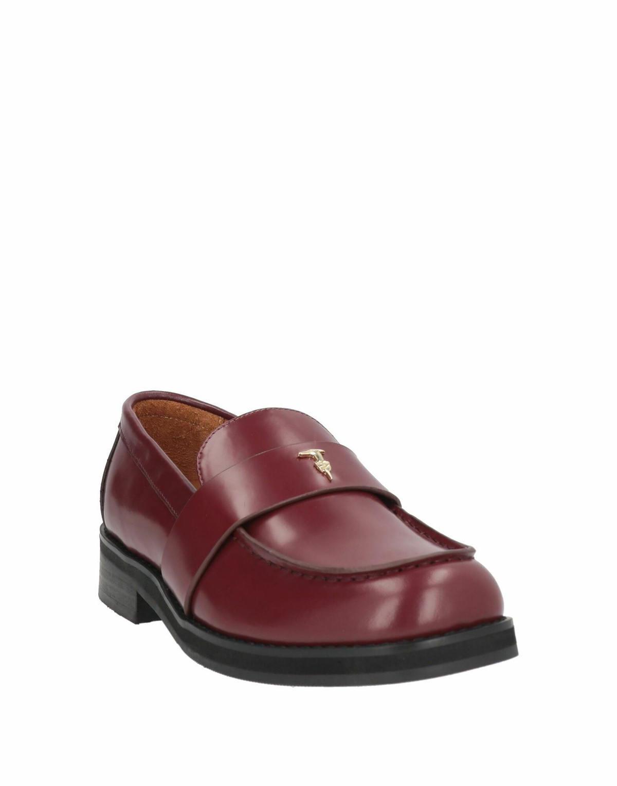 Trussardi Womens Loafers Burgundy