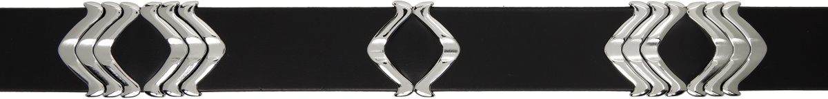 Isabel Marant Black & Silver Tehora Belt