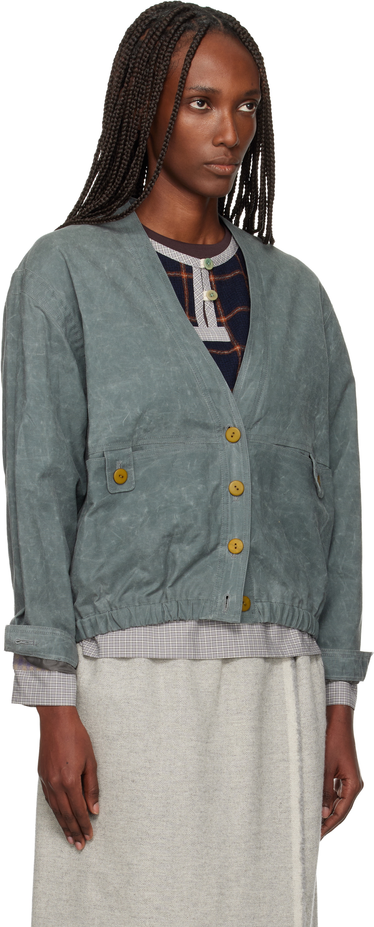 SC103 Gray Forum Jacket