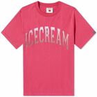 ICECREAM Men's College T-Shirt in Pink