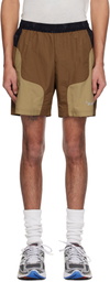 Perks and Mini Brown Lunacy Free Wheeling Track Shorts