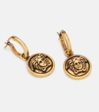 Versace Medusa hoop earrings