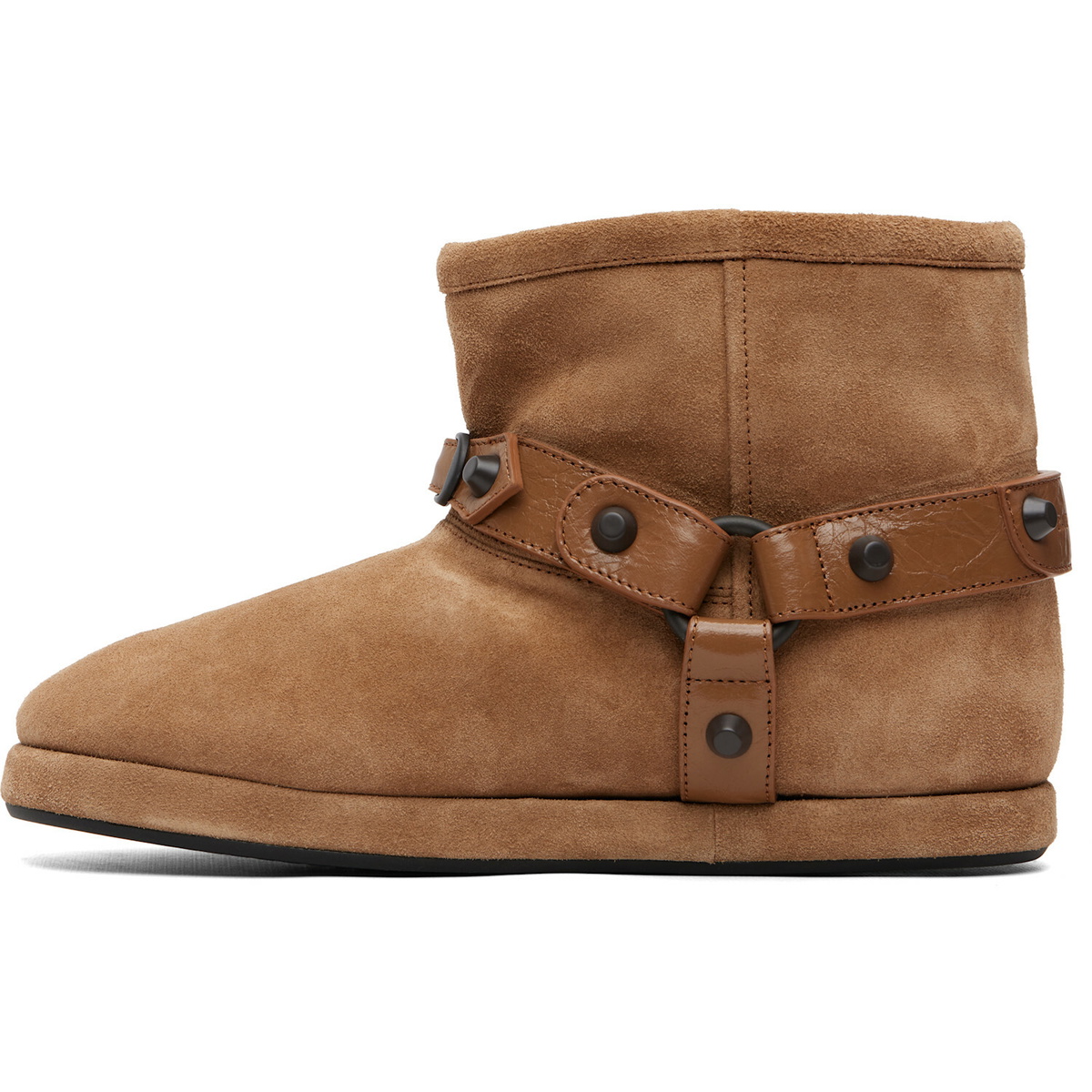 Balenciaga Tan Alaska Soft Boots