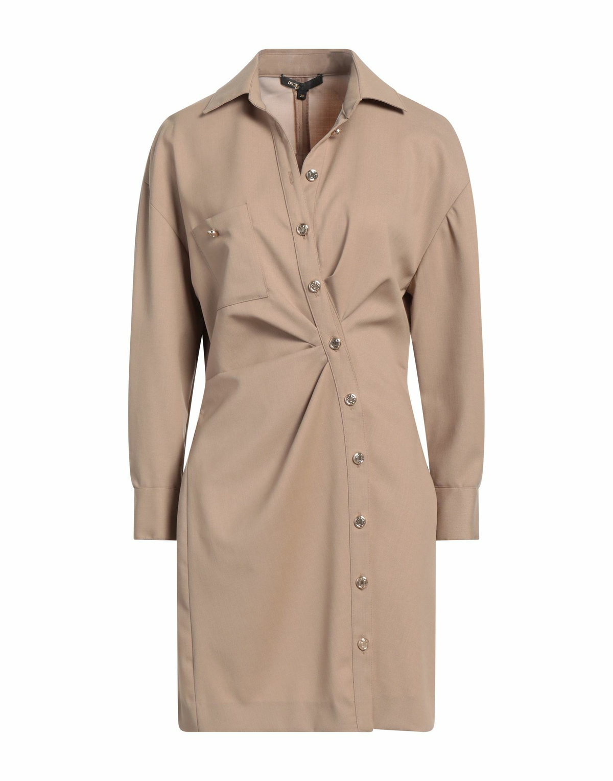Maje Womens Mini dress in Beige