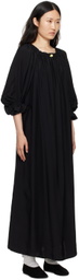 Sleeper Black Zephir Maxi Dress