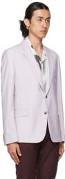 Paul Smith Purple Two-Button Blazer
