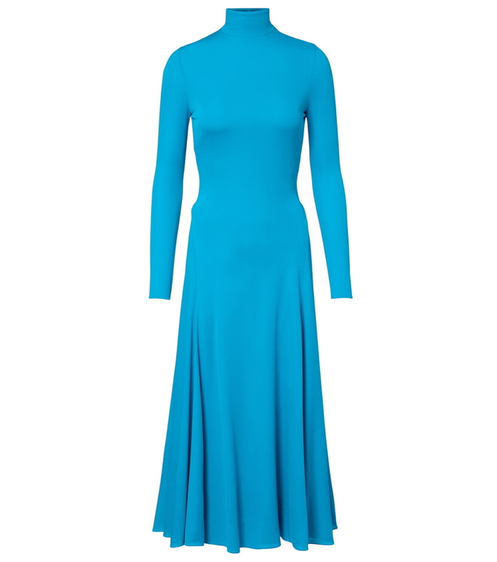 Photo: Alaïa Open-back jersey midi dress