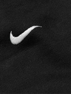 Nike - Logo-Embroidered Cotton-Blend Jersey Sweatshirt - Black