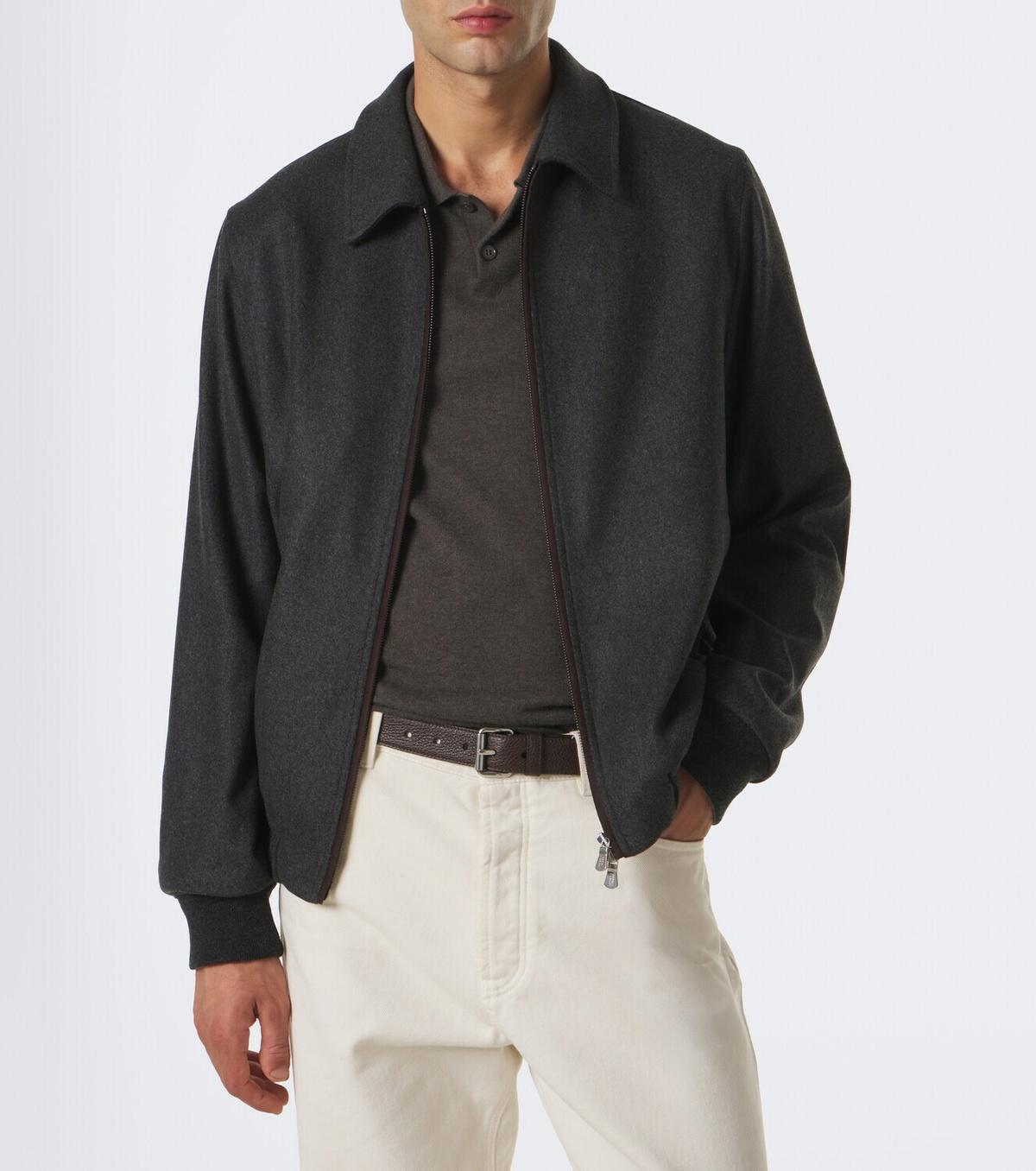 Fedeli Cashmere blouson jacket