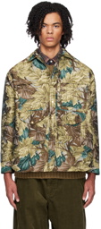 BEAMS PLUS Khaki Camouflage Shirt