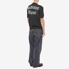 Fred Perry x Raf Simons Jacquard Short Sleeve Knit in Black