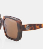 Moncler Blanche oversized sunglasses