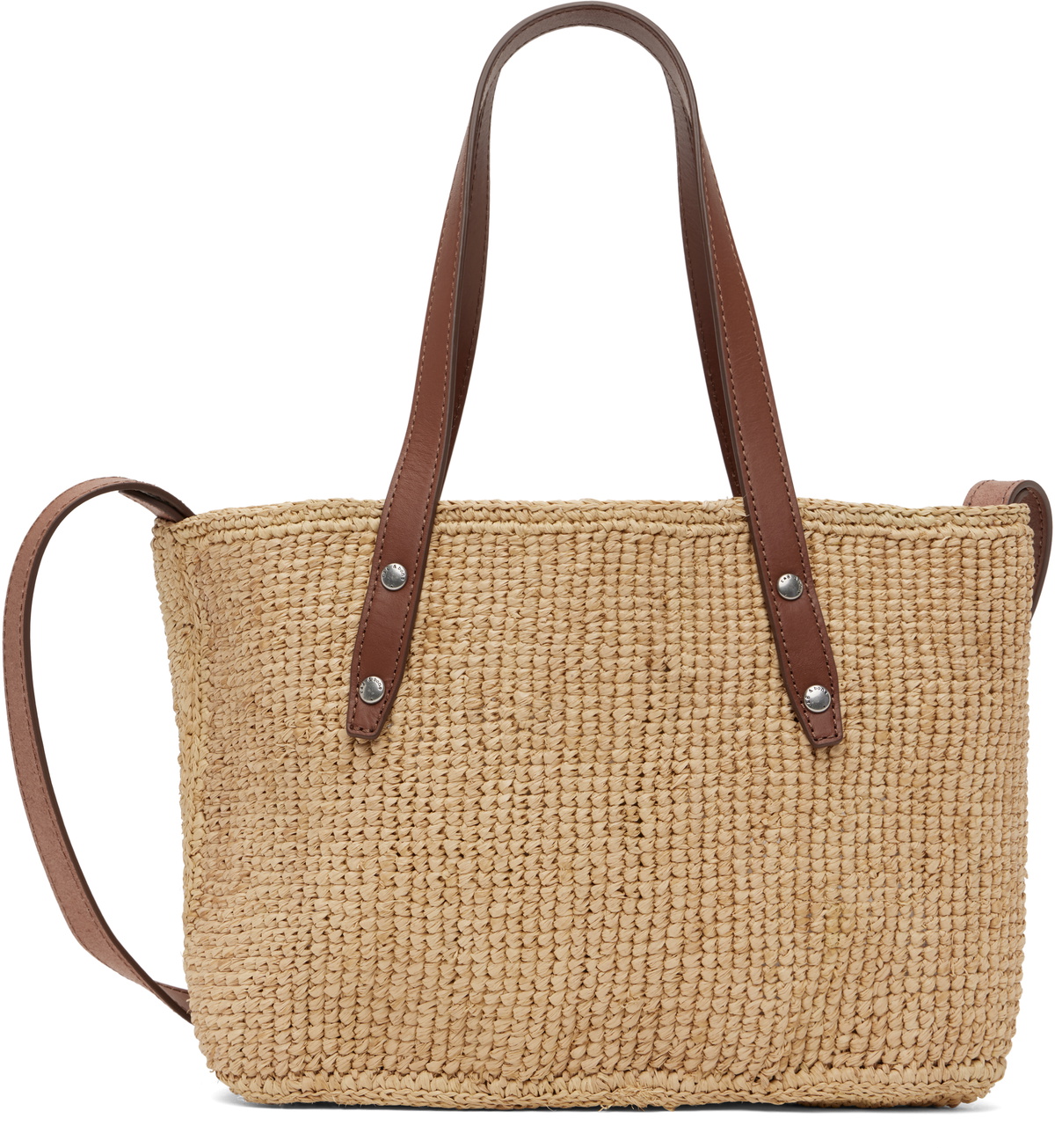 rag & bone Black Slade Calf Leather Tote Rag and Bone